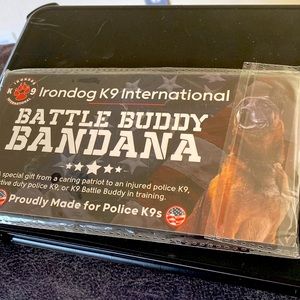 New IRONDOG K9 Battle Buddy Bandana